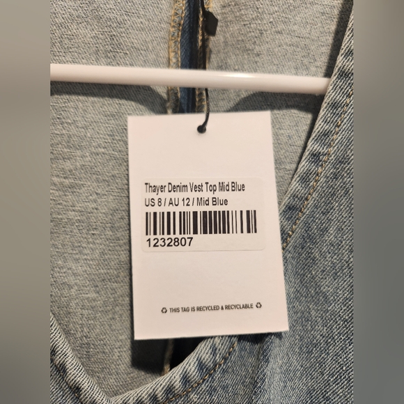 Princess Polly Denim Vest - Picture 3 of 5